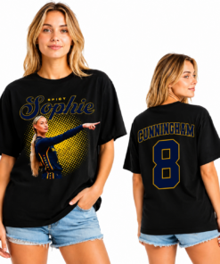 [FREESHIP US] Sophie Cunningham 8 Women Basketball Vintage T- Shirt #V