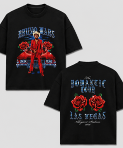 The Romantic Bruno Mars The Romantic Tour 2026 T-Shirt