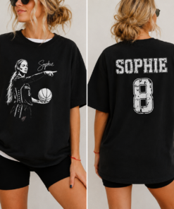 Sophie Cunningham Point Signature Basketball T-Shirt #V