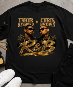Usher Ch ris Brown Raymond Tour 2026 T-Shirt @E