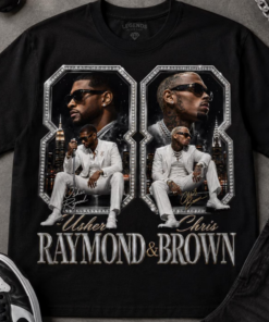 Usher Ch ris Brown Raymond Tour 2026 T-Shirt#V