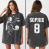 Sophie Cunningham Point Signature Basketball T-Shirt, Front and Back Printed