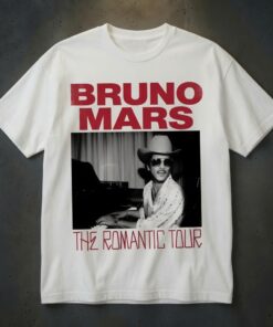The Romantic Album Bruno Mars The Romantic Tour 2026 T-Shirt