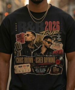 Usher Ch ris Brown Raymond Tour 2026 T-Shirt #V