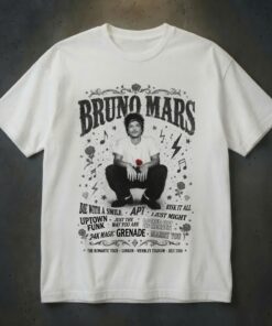 Bruno Mars Wembley 2026 T-Shirt