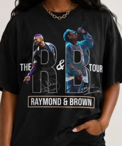 Usher Ch ris Brown Raymond Tour 2026 T-Shirt @E