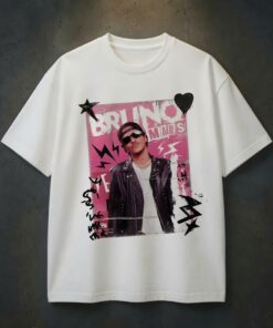 Bruno Mars Retro Graphic T-Shirt
