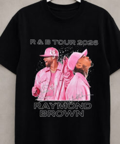 Usher Ch ris Brown Raymond Tour 2026 T-Shirt #V