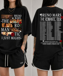 [FREESHIP US] The Romantic Bruno Mars Tour 2026 T-Shirt ,Vintage Music Tour T-Shirt #V