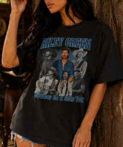 Vintage Riley Green Graphic Shirt, Riley Green Fan Tee