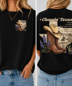 Choosin' Texas Country Music Tee, Ella Langley Shirt, Western Cowgirl Concert Graphic T-Shirt #V