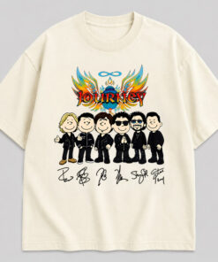 [FREESHIP US]  Journey Band T-shirt