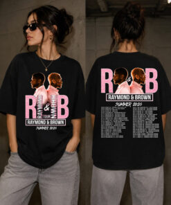 Vintage Usher Ch ris Brown Raymond Tour 2026 T-Shirt #V