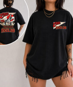 Ellas Fellas Club Cowboy Shirt 2 Side T-shirt, Western Country Concert Graphic Tee #V