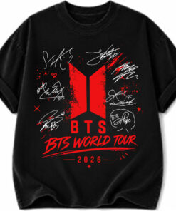 [FREESHIP US]  BTS World Tour 2026 Shirt #V