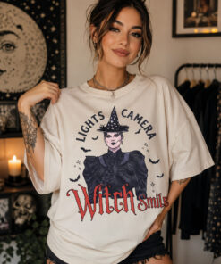 [FREESHIP US] Tay.Lor Lights Camera Witch Smile Shirt#V