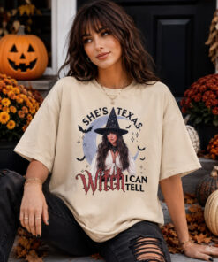 [FREESHIP US] E.lla Witch I Can Tell Tee, My love is Texas Witch Shirt#V