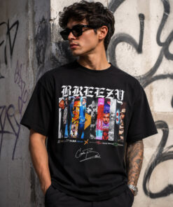 Breezy Tee,Ch.Risbrownshirt RnB Tour Shirt #V
