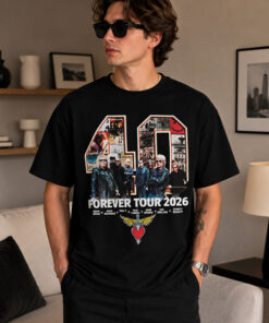 [FREESHIP US] Bon Jovi Band Forever tour 2026 Rock Band Shirt, Bon Jovi Fan Gift Shirt#V