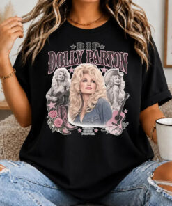 Dolly Parton RIP Shirt, Country Music Legend Tribute Tee #V