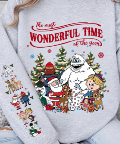 Rudolph The Red Nosed Reindeer Sweatshirt,90s Christmas Movie Shirt #V
