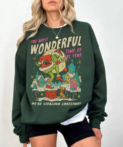 Vintage Christmas Movie Character Sweatshirt#V