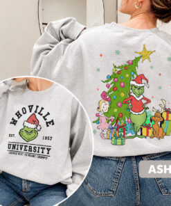 Retro Whoville University Christmas Sweatshirt, Grinchmas Shirt #V