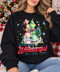 The Most Wonderful Time Of The Year G.rinch Merry Christmas Sweatshirt, Christmas Gift  #V