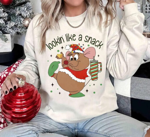 Retro Cute Gus Gus Christmas Sweatshirt