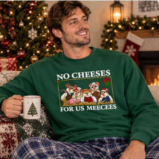 Retro Mice No Cheeses For Us Meeces Shirt