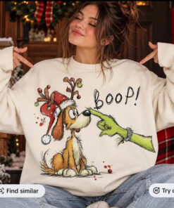 Boop! Merry Grin.chmas Christmas Sweater #V