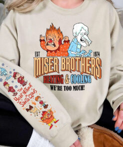 Vintage Miser Brothers Sweatshirt Retro Christmas Movie Shirt