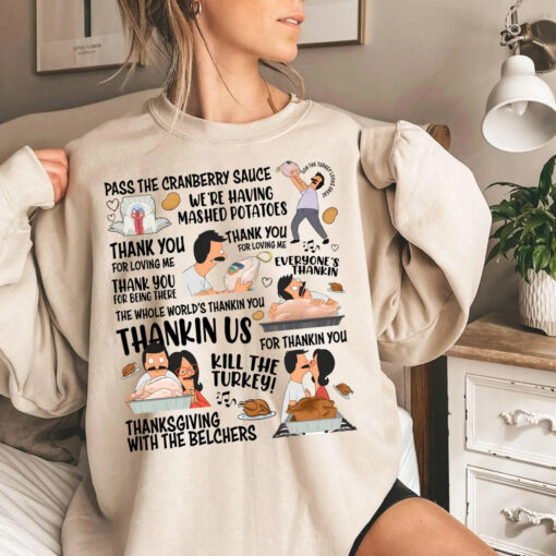 Bob’s Burgers Thanksgiving Sweatshirt